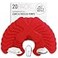 Not Just A Patch XPatch CGM Sensor Patches 20 Pack Water Resistant Omnipod 5 Adhesive Patches Durable for Active Lifestyle for 1014 Days Compatible with Dexcom G6 Libre 2 in Red