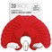Not Just A Patch XPatch CGM Sensor Patches 20 Pack Water Resistant Omnipod 5 Adhesive Patches Durable for Active Lifestyle for 1014 Days Compatible with Dexcom G6 Libre 2 in Red