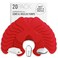 Not Just A Patch XPatch CGM Sensor Patches 20 Pack Water Resistant Omnipod 5 Adhesive Patches Durable for Active Lifestyle for 1014 Days Compatible with Dexcom G6 Libre 2 in Red