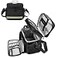 Be-Better Black Double Layer First Aid Bag Medical Bag Empty Emergency First Responder Organizer for NursesHome Health Care EMT