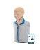 Laerdal Little Junior QCPR Child CPR Manikin with Feedback Light Single