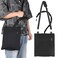 Hoomtree Urine Drainage Bag Holder Catheter Bag Covers with Zipper Pipe Sleeve Adjustable Strap Soft Diving Fabric Easy Access Secure Discreet for Urostomy Foley Catheter UsersBlack