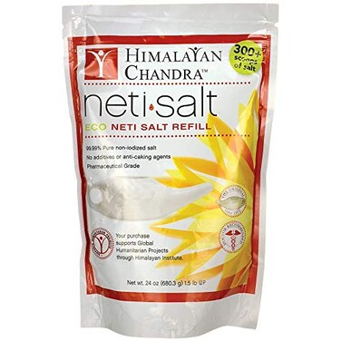 Himalayan Chandra Neti Pot Salt Bag 15 Pound