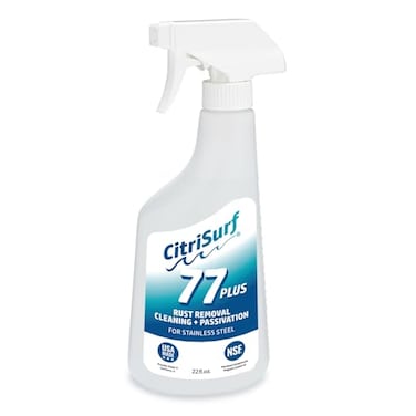 Stellar Solutions CitriSurf 77 Plus Stainless Steel Rust Remover and Passivation Cleaner