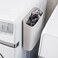 Simplation Magnetic Lint Bin for Laundry Room Storage Lint Holder Bin Plastic Lint Trash Can for Laundry Room