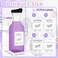 Rrshnsgv Laundry Detergent Dispenser Bottle 53oz with Label4 Pack Liquid Laundry DispenserPlastic Detergent Dispenser for Laundry Room Organization and StorageBlack Lid