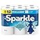 Sparkle PickASize Paper Towels 6 Double Rolls 660 Sheets Total Strong 2Ply Towels for Kitchen Cleanup and Everyday Messes