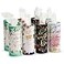 Zodaca 8Pack Car Tissues Cylinder Boxes Round Travel Wipes for Car Cup Holder 50 Tissues Per Container Gold Foil Scripture Design