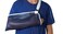 Medline Universal Arm Slings Breathable Polyester Knit Mesh 1933 Inches x 775 Inches Adjustable Shoulder Strap Includes Shoulder Pad 1 Each