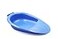 PEPE Mobility Bed Pan for Women and Men Portable with Handle Commode Pan for Elderly Handicapped and Disabled Lightweight Blue