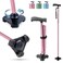 HurryCane HCANEPPC2 Freedom Edition Foldable Walking Cane with T Handle Pastel Pink