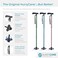 HurryCane HCANEPPC2 Freedom Edition Foldable Walking Cane with T Handle Pastel Pink