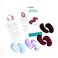 TalkTools Sensory Bean Bag Kit Fun and Safe Tools for Tactile Defensive Behaviors Hyposensitivity and Hypersensitivity Booklet4 Textures Silky Bumpy Furry ScratchyPack 8