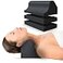 BONSAI WELLNESS Cervical Traction Orthotic Chiropractic Neck Alignment Device for Spinal Curve Tension Stretching Forward Head Posture Pain Relief and Physical Therapy Black