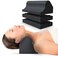 BONSAI WELLNESS Cervical Traction Orthotic Chiropractic Neck Alignment Device for Spinal Curve Tension Stretching Forward Head Posture Pain Relief and Physical Therapy Black
