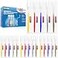 Navona 100 PCS Travel Toothbrush and Toothpaste Set Travel Toothpaste Bulk Toothpastes Individually Wrapped Bulk Toothbrush Ergonomics HandleMedium Soft Bristle Perfect for Hotel