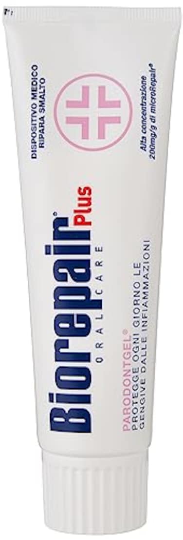 Biorepair Parodontgel Daily Toothpaste 254 Fluid Ounces 75ml Tube Italian Import