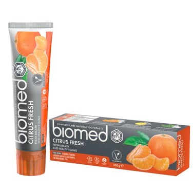 Biomed Citrusfresh Natural Toothpaste Fresh Breath Healthy Gum 353 oz