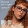 livho High Tech Blue Light Glasses Advanced Blue Light Blocking Computer Glasses Screen Fatigue UV Protection