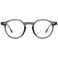 Dollger Blue light glasses for women round Men retro Blue Light eyeglass Blocking Computer Screen Glasses Transparent Grey