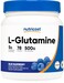 Nutricost LGlutamine Powder 500 Grams Blue Raspberry