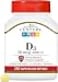 21st Century D3 2000 IU Softgels 250 Count