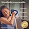 TheraGun Therabody Relief Handheld Percussion Massage Gun EasytoUse Comfortable Light Personal Massager for Every Day Pain Relief Massage Therapy in Neck Back Leg Shoulder and Body Navy