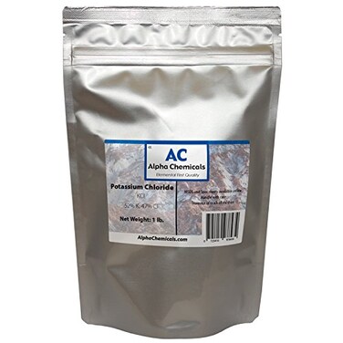 Alpha Chemicals Potassium Chloride KCl 1 Pound