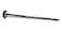 Elite Medical Instruments EMI EMI Deluxe Queen Square Neurological Reflex Hammer EIH781 Black with Pointed tip for Superficial responses