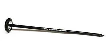 Elite Medical Instruments EMI EMI Deluxe Queen Square Neurological Reflex Hammer EIH781 Black with Pointed tip for Superficial responses