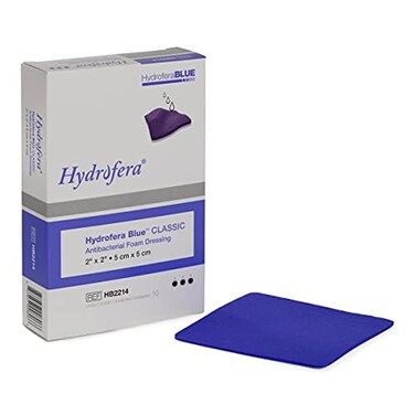 Hydrofera Blue Wound Dressing 2x2 Box of 10