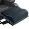 HOMBYS Extra Large Recliner Leg Pillow Memory Foam Foot Rest Cushion Wave Shape Recliner Footrest Extender Multi Purpose Back Lumbar Support Pillow for Recliner Bed Sofa CouchGrey