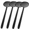 DQITJ 4 Pack Black Handheld Eye Occluder Plastic Vision Optics Optometry Instrument for Eye Chart Exam