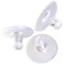 TTSAM Silicone Earring BacksClear Rubber Earring BacksEarring Safety Back Stopper Clutch Ear Locking with Pad Pack of 100