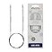 KnitPro Nova Fixed Circular Needles 16 40cm US Size 10 6mm