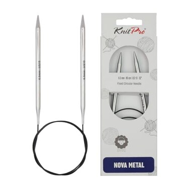 KnitPro Nova Fixed Circular Needles 16 40cm US Size 10 6mm
