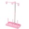 Walfront 3 Spool Stand Holder Multifunction Embroidery Thread Quilting Rack Sew Quilting for Home Sewing Machine