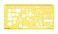 Traceease Map Drafting NATO Troop Template Drawing StencilDesigning Template Measuring Ruler