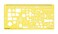 Traceease Map Drafting NATO Troop Template Drawing StencilDesigning Template Measuring Ruler