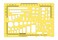 Traceease NATO Drawing Template Military Map Marking Drafting StencilDesigning Template Measuring Ruler