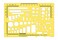 Traceease NATO Drawing Template Military Map Marking Drafting StencilDesigning Template Measuring Ruler