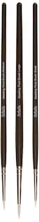 Frisk Set of 3 Artcoe Masking Fluid Brushes Sable White