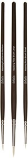 Frisk Set of 3 Artcoe Masking Fluid Brushes Sable White