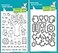 Lawn Fawn Applesolutely Awesome Stamps Set and Dies Set 2 Item Bundle