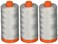 Aurifil 3PACK A10502600 Mako Cotton Thread Solid 50WT 1422Yds Dove