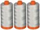 Aurifil 3PACK A10502600 Mako Cotton Thread Solid 50WT 1422Yds Dove