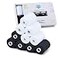 Simthread All Purpose Sewing Thread 10 Spool 5 White 5 Black 1000 Yards Each Bobbin Polyester Thread for Sewing Handy Polyester Sewing Threads for Sewing Machine White and Black Series