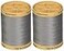 GÃ¼termann Gutermann 2Pack Natural Cotton Thread Solids 876 Yards Each Grey