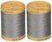 GÃ¼termann Gutermann 2Pack Natural Cotton Thread Solids 876 Yards Each Grey