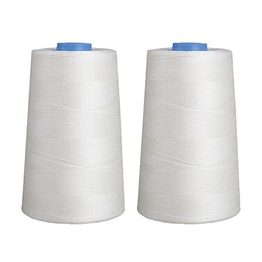 Connecting Threads Essential Cotton Thread 5000 Yard Cone Set of 2 Ivory